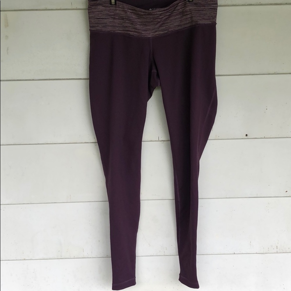 Purple Columbia leggings